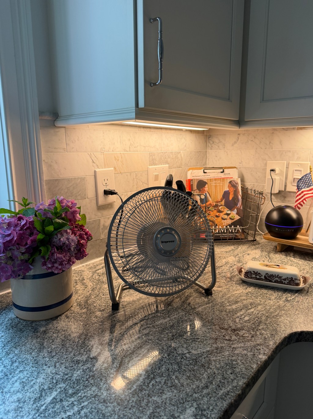 The Tiny Countertop Fan I Didn’t Know I Needed